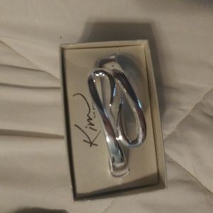 ⭐Kim Rogers silver infinity bracelet